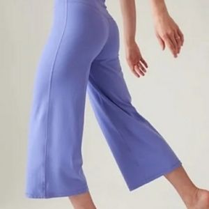 Athleta Elation Crop Pants purple